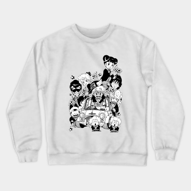 Penguin Village Residents Crewneck Sweatshirt by buckland